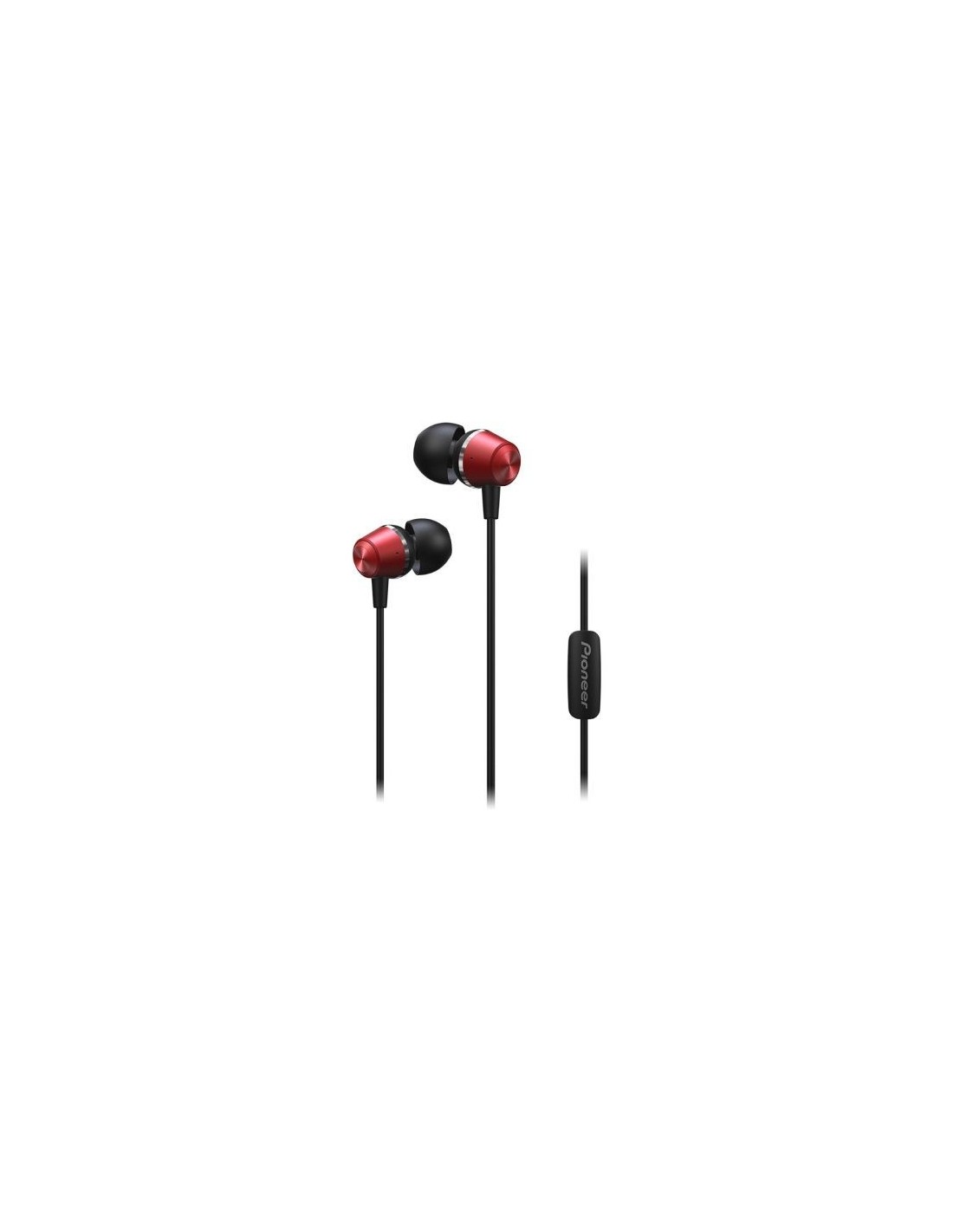 Auriculares Intrauditivos Pioneer SE-QL2T-R con Micrófono Jack 3.5