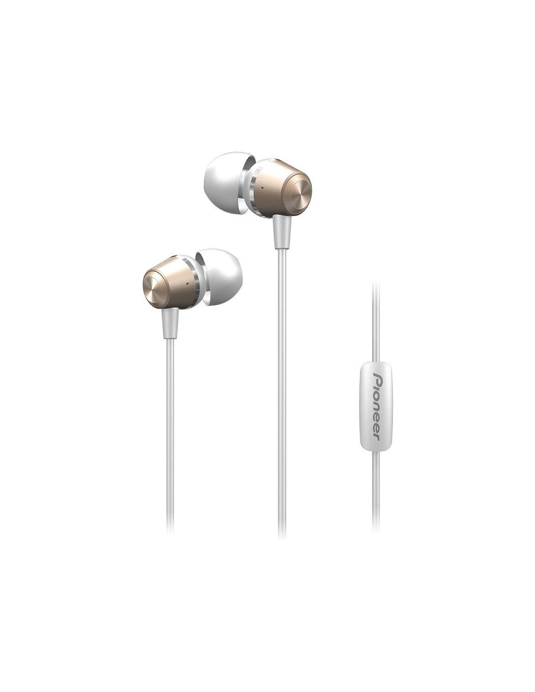 Auriculares Intrauditivos Pioneer SE-QL2T-R con Micrófono Jack 3.5