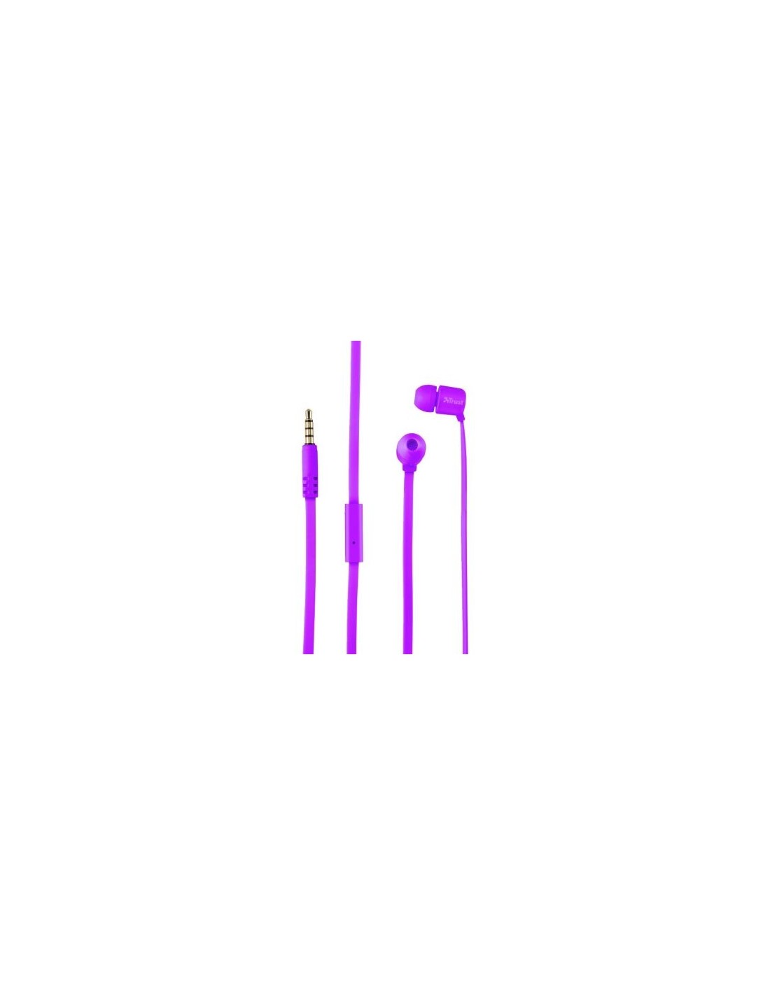Auriculares Intrauditivos Trust Duga 22108 con Micrófono Jack 3.5  Neón