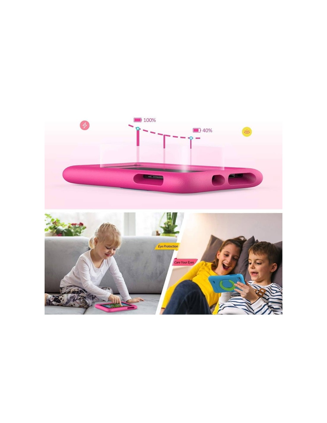 Vankyo MatrixPad Z1 Kids 7" 1GB/32GB Azul, Rosa