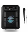Altavoz karaoke con Bluetooth NGS Roller Lingo/ 20W