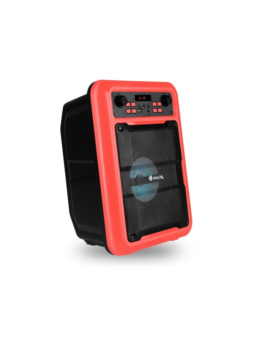 Altavoz karaoke con Bluetooth NGS Roller Lingo/ 20W
