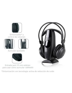 Auriculares inalámbricos FA-8060 Fonestar Negros