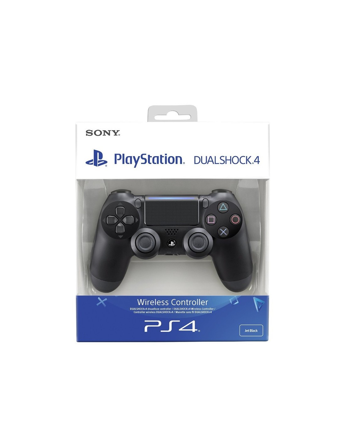 Mando original Sony PS4 Dualshock Negro V2