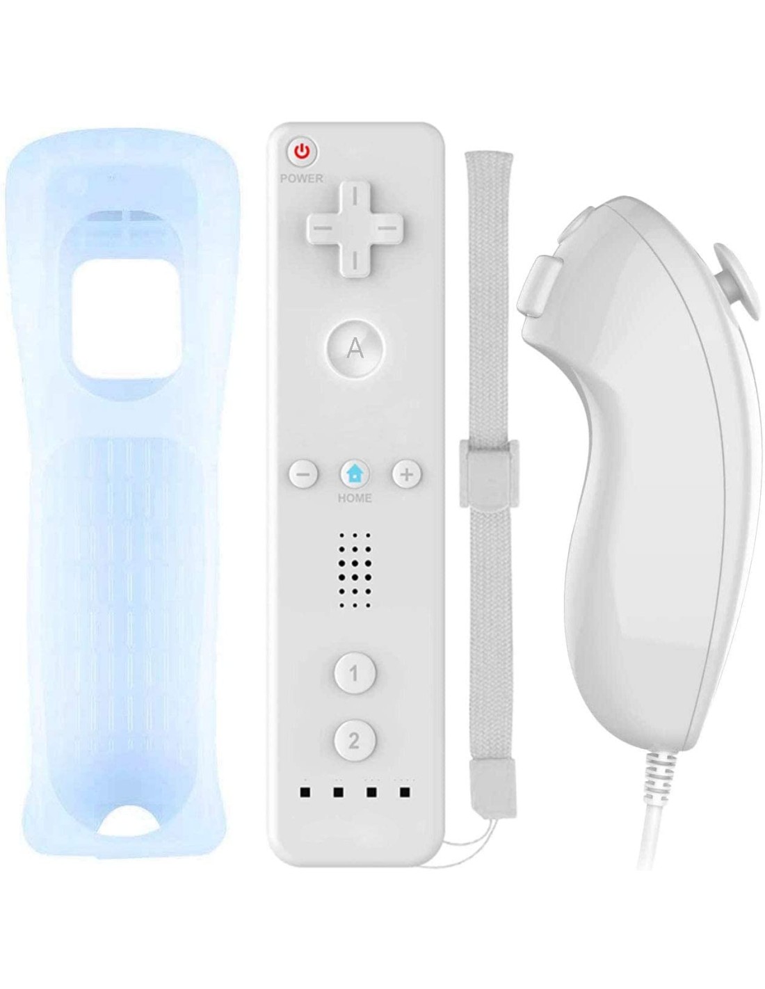 Mandos Wii Wireless Remote Motion Controller y Nunchuk compatibles 