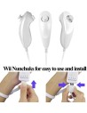 Mandos Wii Wireless Remote Motion Controller y Nunchuk compatibles 