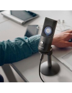Fifine K670B Micrófono USB Negro para Grabación y Transmisión en PC 2