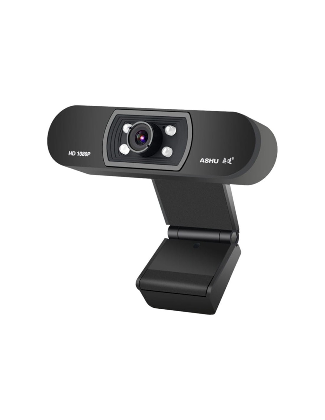 Webcam Ashu H800 FullHD con Micrófono