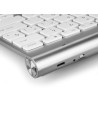 Teclado Compacto Inalámbrico por Bluetooth Subblim Pure Compact/ Plata