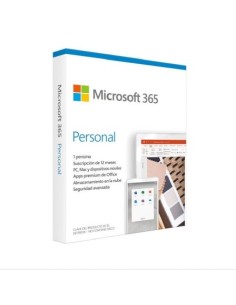 Microsoft Office 365 Personal 1 Usuario 1 Año Multidispositivo