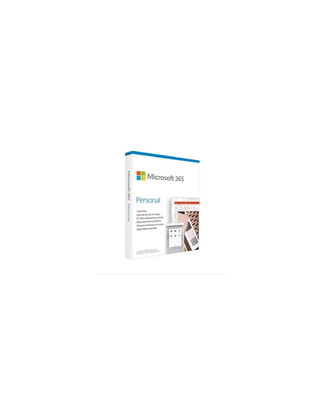 Microsoft Office 365 Personal 1 Usuario 1 Año Multidispositivo
