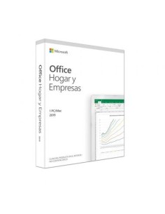 Microsoft Office Hogar y Empresas 2019 1 Usuario Licencia Perpetua