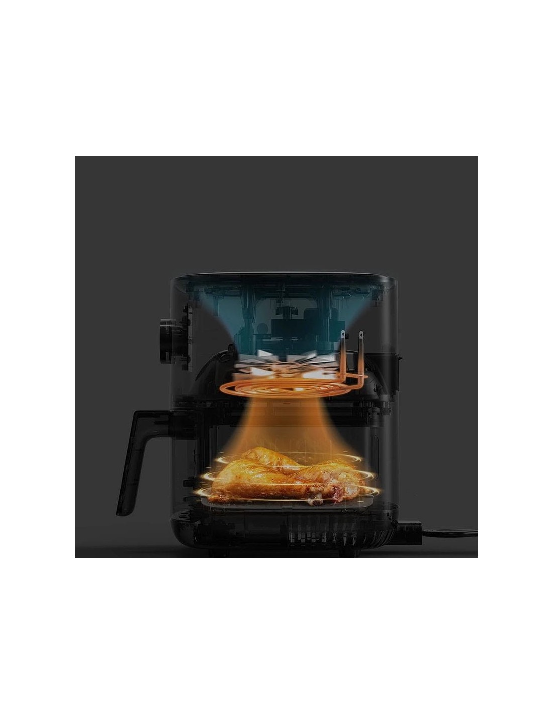 Freidora Inteligente Xiaomi Mi Smart Air Fryer/ 1500W/ Capacidad 3.5L