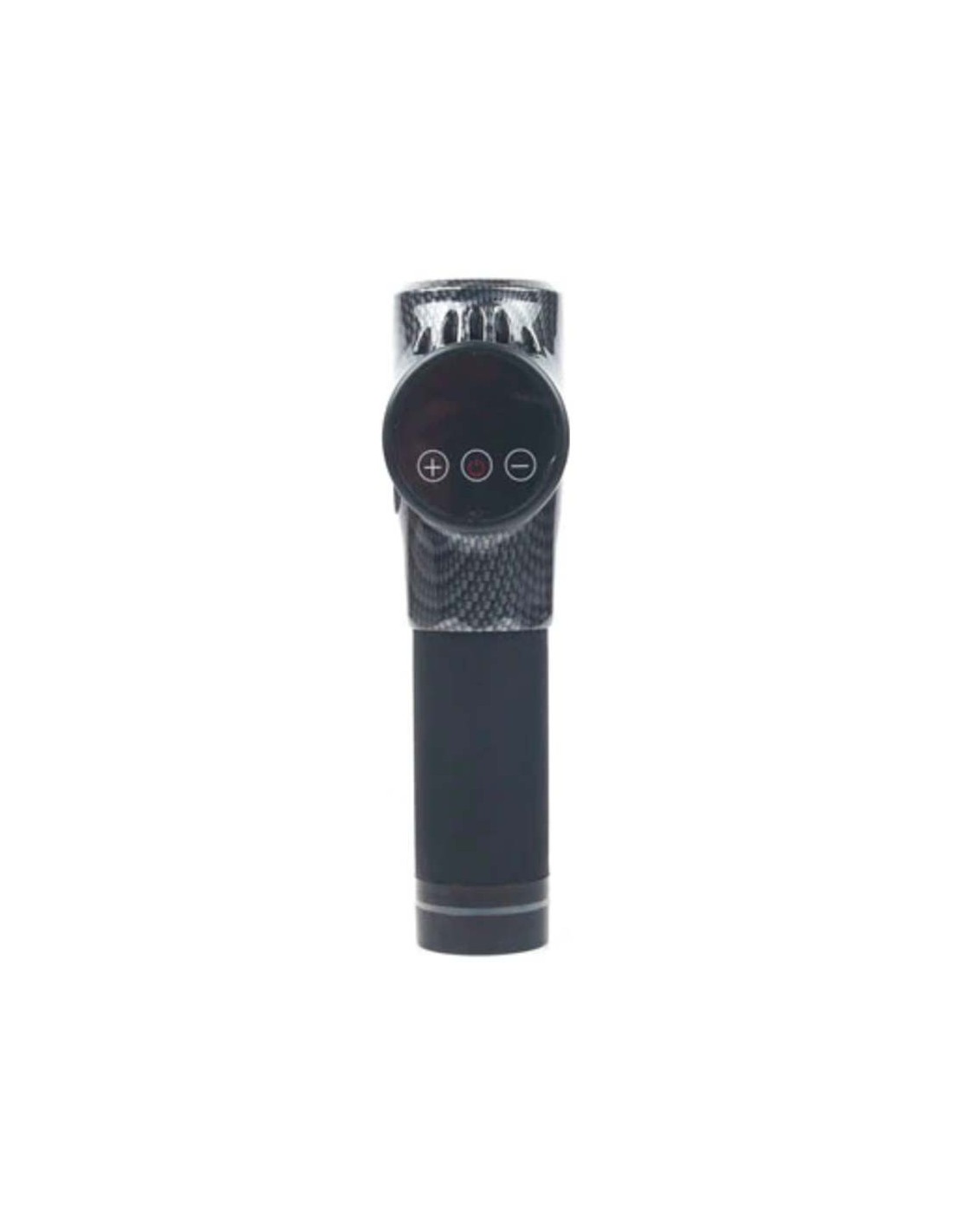Pistola de Masaje Muscular 6 Cabezales 30 Niveles Negro