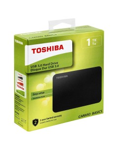 Disco Externo Toshiba Canvio Basics 1TB/ 2.5"/ USB 3.0