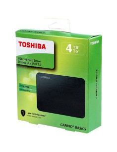 Disco Externo Toshiba Canvio Basics 4TB/ 2.5"/ USB 3.0