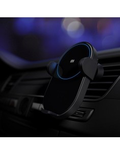 Cargador Inalámbrico Xiaomi Mi 20W Wireless Car Charger/ 1xUSB Tipo-C 2