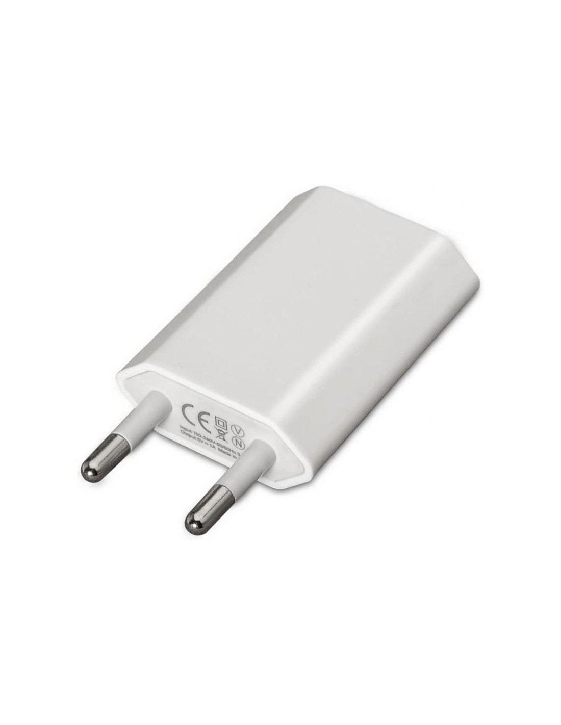 Cargador de Pared Aisens A110-0063/ 1xUSB/ 1A