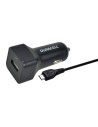 Cargador de Coche Duracell DR5032A/ USB + Cable MicroUSB/ 2.4A