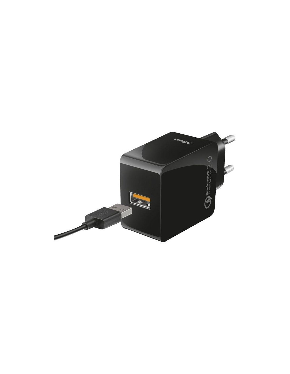 Cargador de Pared Trust Urban 21818/ 1xUSB/ 2.4A