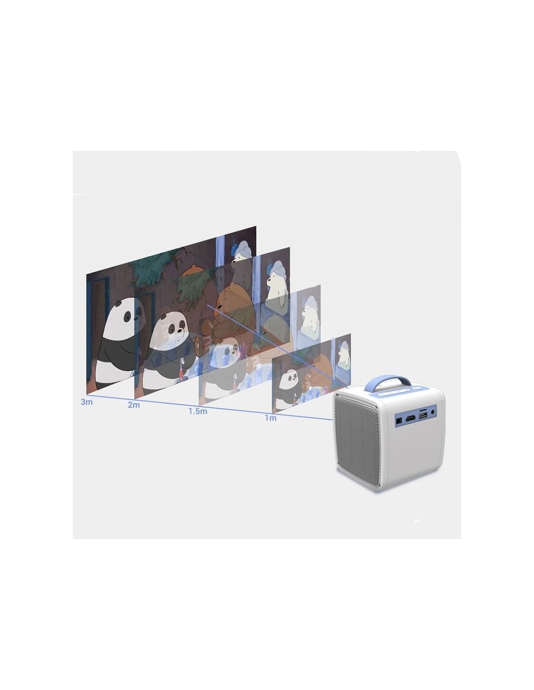 Mini Proyector Q2 Kids