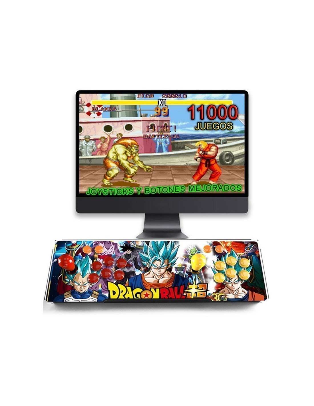 MAQUINA RECREATIVA PANDORA BOX DRAGON BALL Z CONSOLA ARCADE RETRO - 11000 JUEGOS