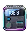 Joyroom JR-CL16 Transmisor de audio Bluetooth para Coche con Cargador 48W