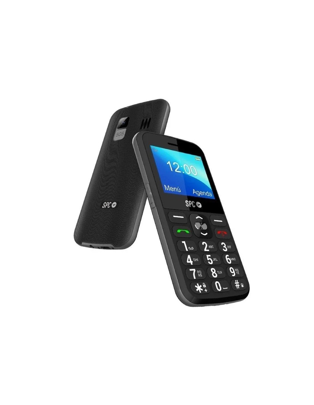 Teléfono Móvil SPC Fortune 2/ Negro