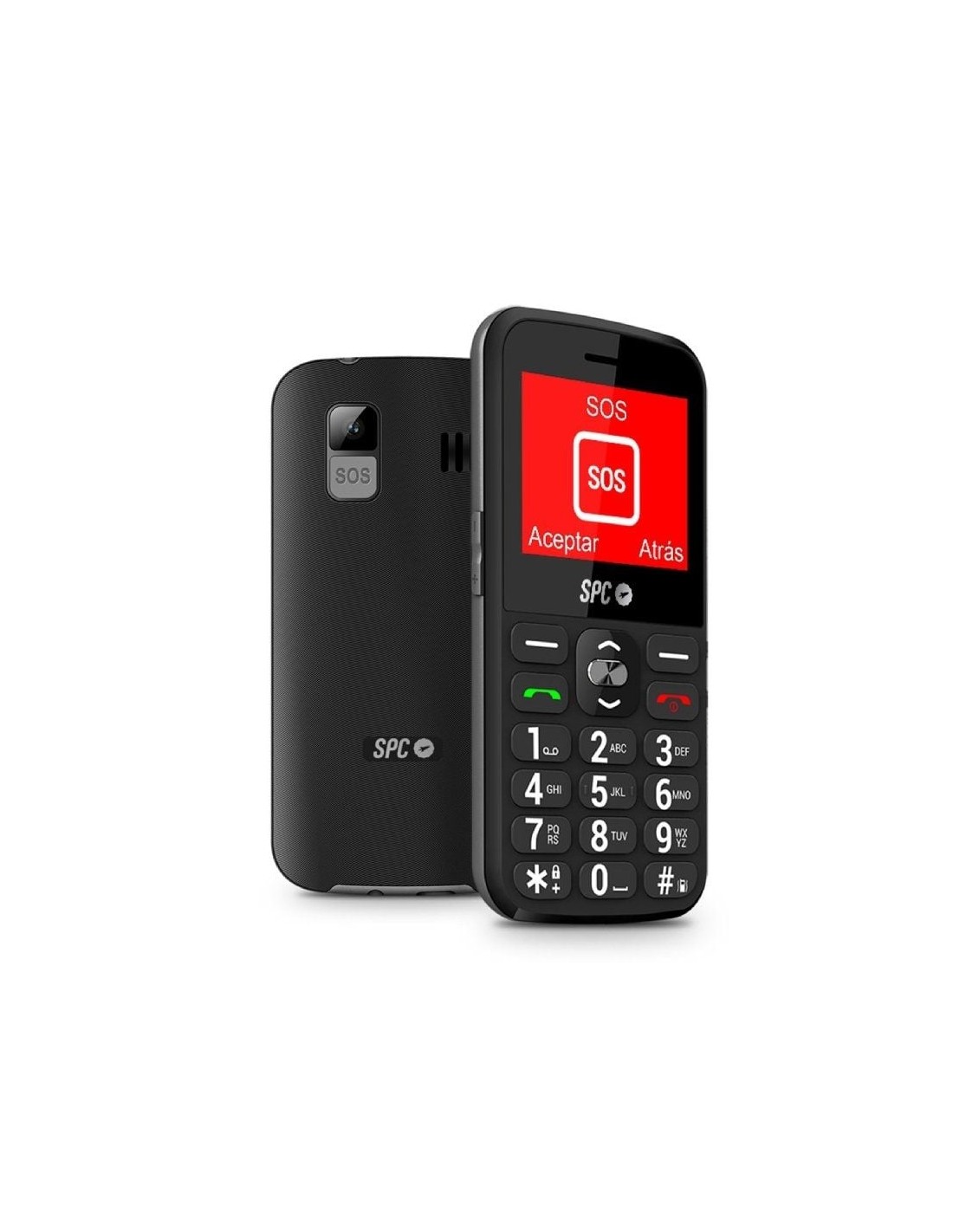 Teléfono Móvil SPC Fortune 2/ Negro