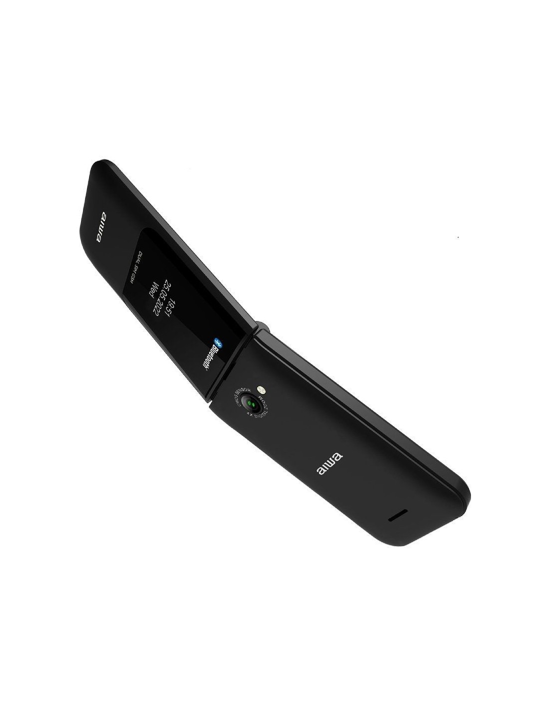 Teléfono Móvil Aiwa FP-24BK para Personas Mayores/ Negro