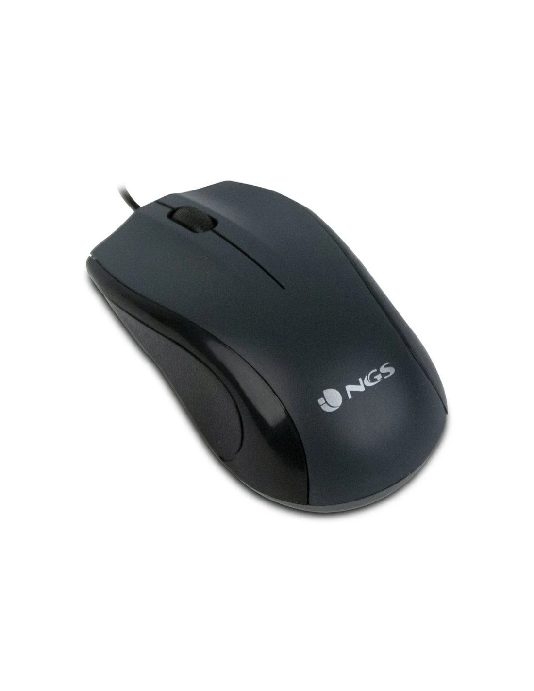 Ratón NGS Black Mist/ Hasta 1000 DPI