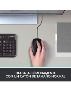 Ratón Logitech B100 OEM/ Hasta 800 DPI 2
