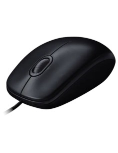 Ratón Logitech M100/ Hasta 1000 DPI/ Negro 2