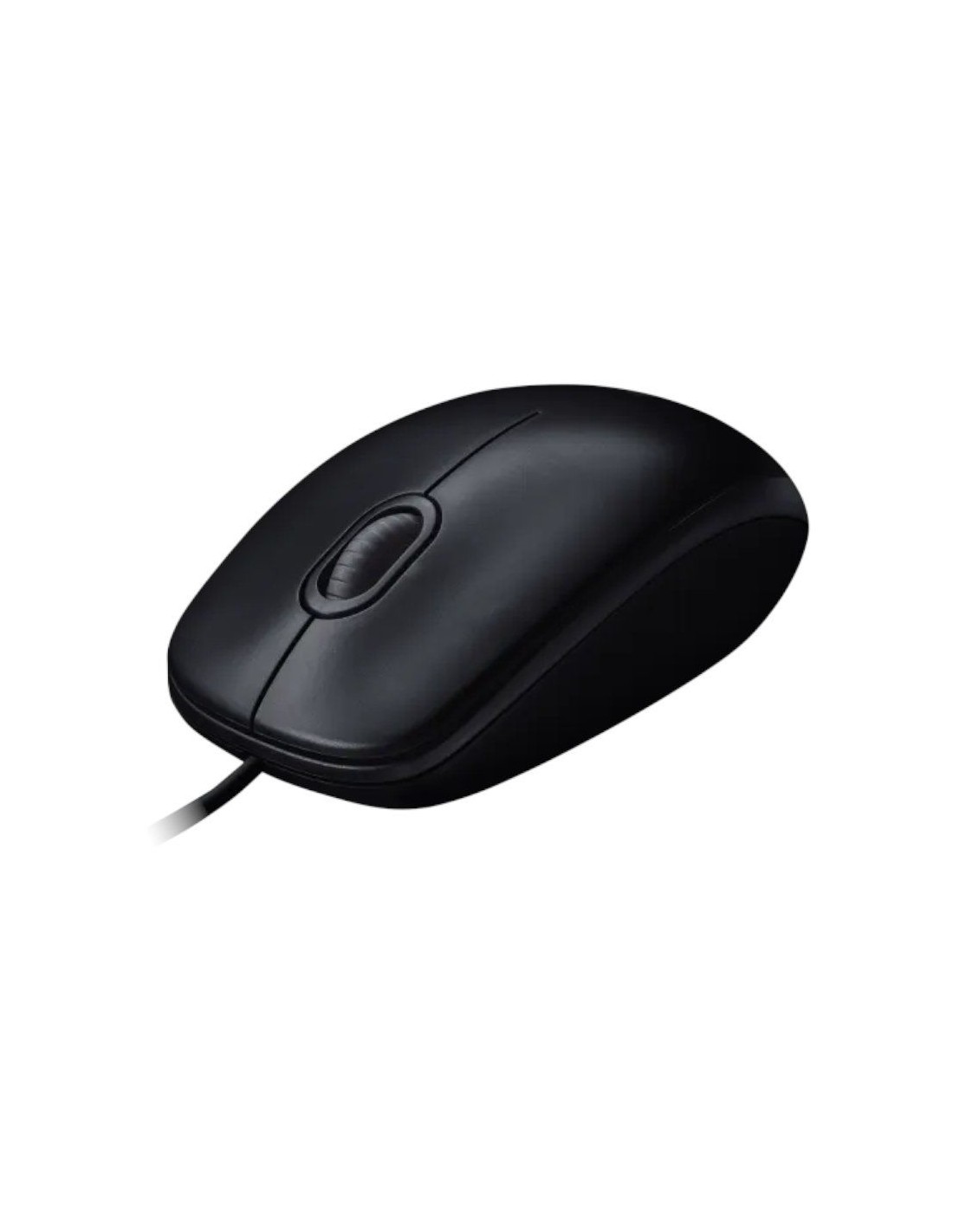 Ratón Logitech M100/ Hasta 1000 DPI/ Negro