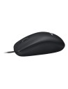 Ratón Logitech M100/ Hasta 1000 DPI/ Negro
