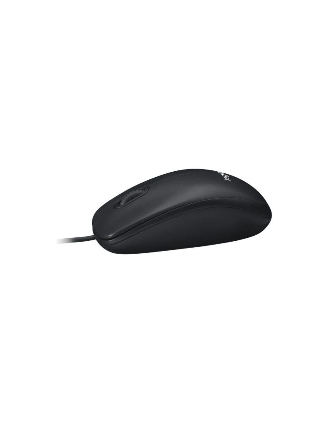 Ratón Logitech M100/ Hasta 1000 DPI/ Negro