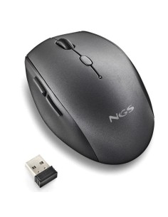 Ratón Inalámbrico NGS Bee Blue/ Hasta 1600 DPI 2