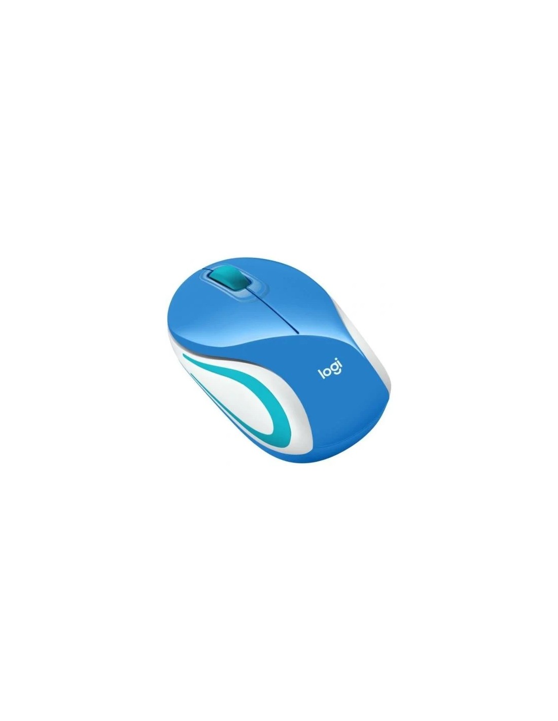 Ratón Mini Inalámbrico Logitech M187/ Hasta 1000 DPI