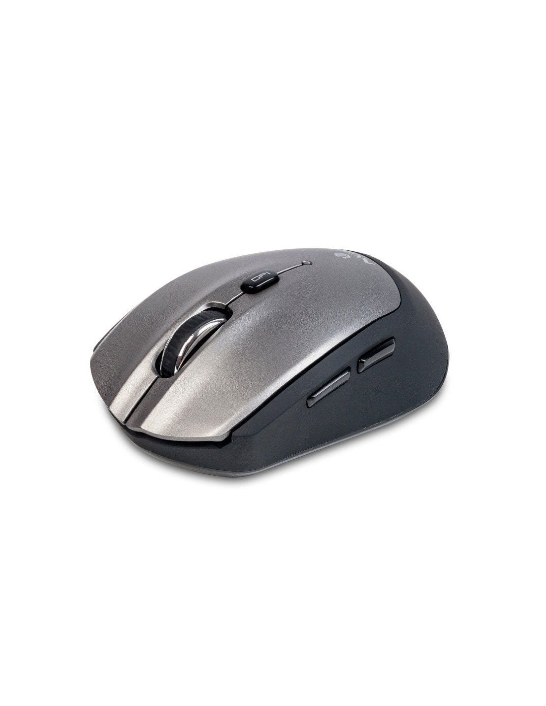 Ratón Inalámbrico por Bluetooth NGS FrizzBT/ Hasta 1600 DPI/ Gris