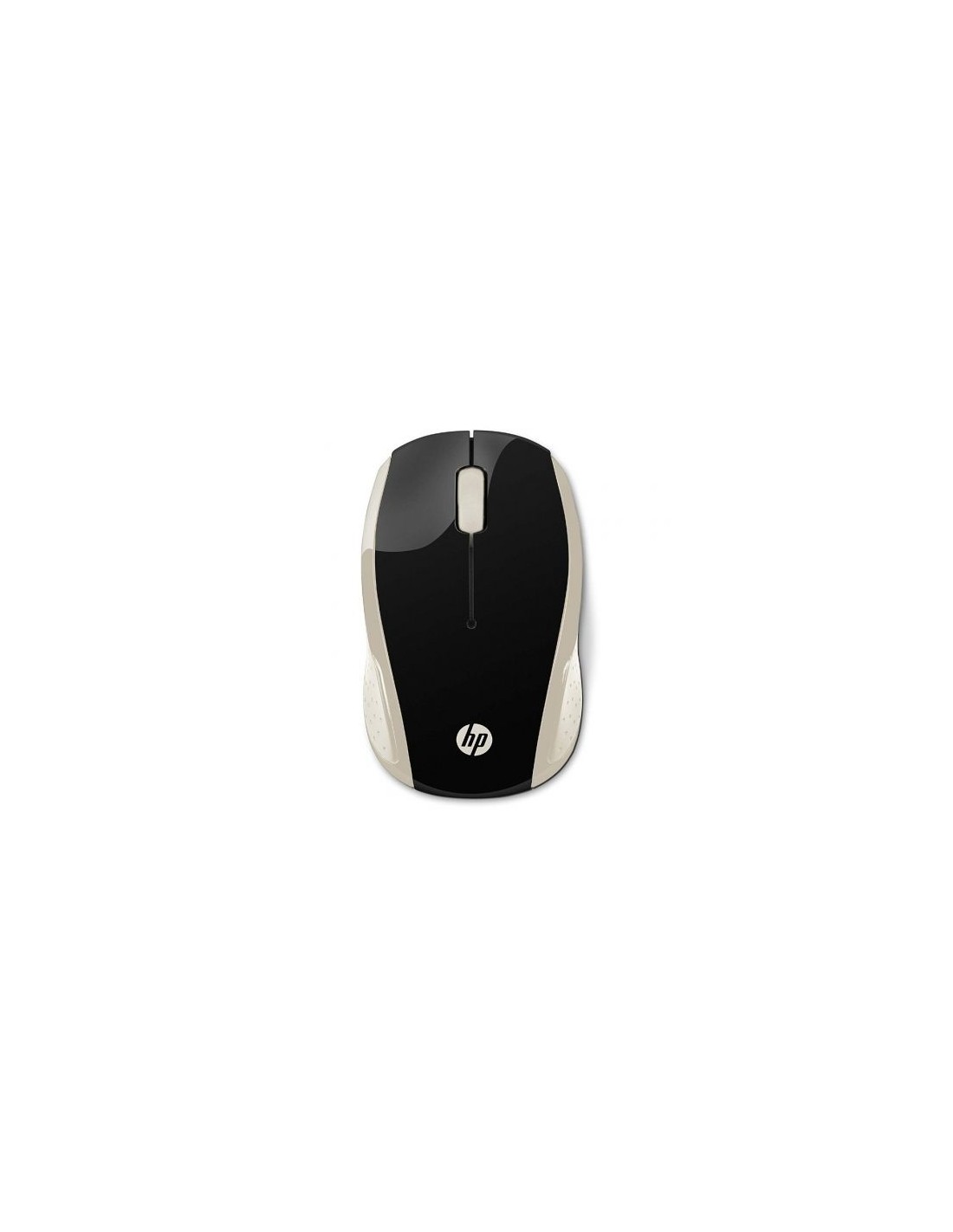 Ratón Inalámbrico HP 200/ 1000 DPI/ Dorado