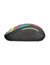 Ratón Mini Inalámbrico Trust Yvi FX/ Hasta 1600 DPI/ Multicolor