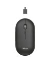 Ratón Inalámbrico por Bluetooth Trust Puck/ Batería recargable/ Hasta 1600 DPI
