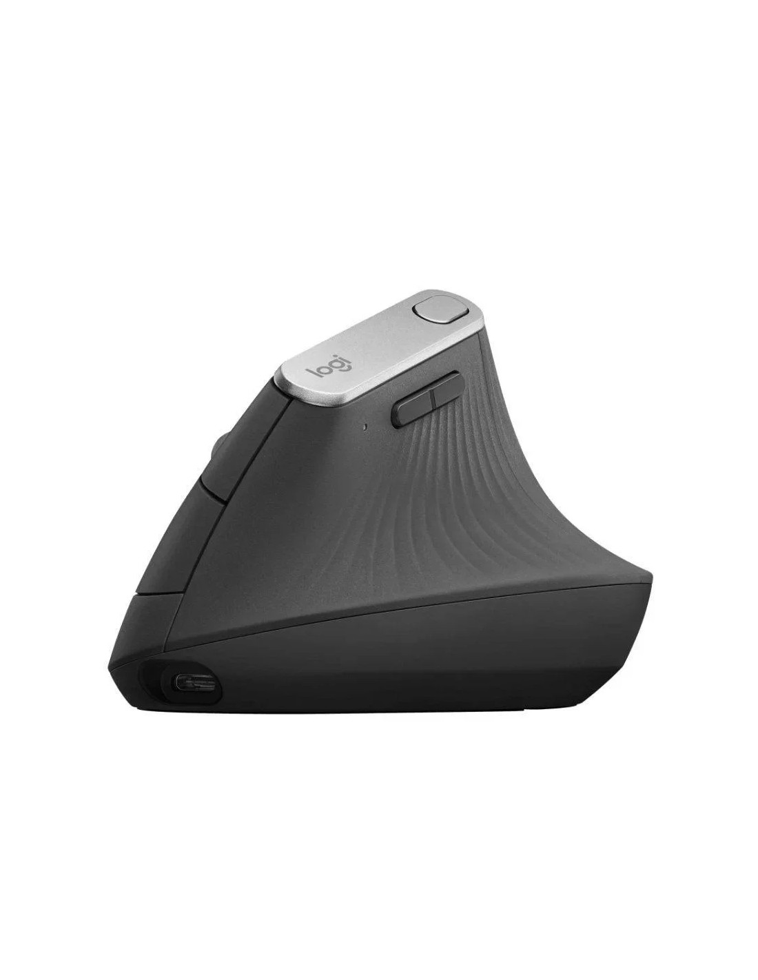 Ratón Ergonómico Inalámbrico por Bluetooth Logitech Vertical MX/ Batería recargable/ Hasta 4000 DPI