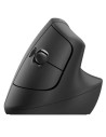 Ratón Ergonómico Inalámbrico por Bluetooth/ 2.4GHz Logitech Lift Vertical Ergonomic Mouse/ Hasta 4000 DPI/ Grafito