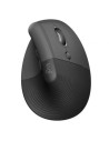 Ratón Ergonómico Inalámbrico por Bluetooth/ 2.4GHz Logitech Lift Vertical Ergonomic Mouse/ Hasta 4000 DPI/ Grafito