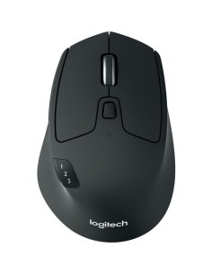 Ratón Inalámbrico por Bluetooth Logitech M720 Triathlon/ Hasta 1000 DPI