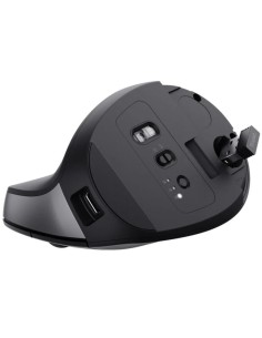 Ratón Ergonómico Inalámbrico por Bluetooth Trust Bayo+/ Batería Recargable/ Hasta 2400 DPI 2