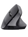 Ratón Ergonómico Inalámbrico por Bluetooth Trust Bayo+/ Batería Recargable/ Hasta 2400 DPI