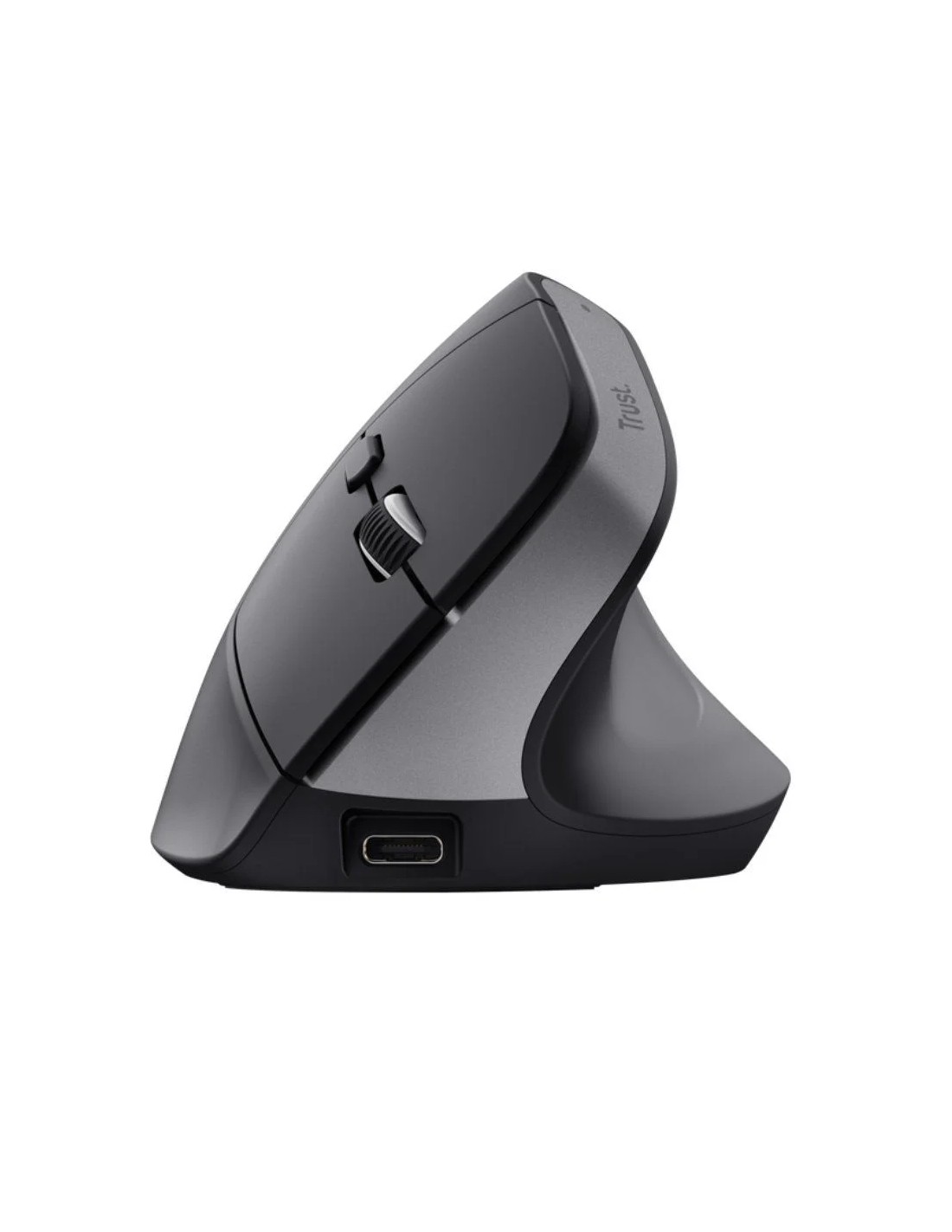 Ratón Ergonómico Inalámbrico por Bluetooth Trust Bayo+/ Batería Recargable/ Hasta 2400 DPI