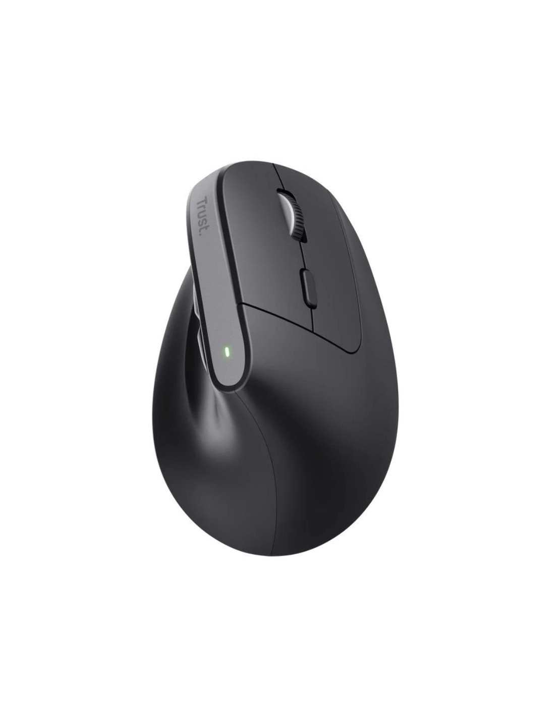 Ratón Ergonómico Inalámbrico por Bluetooth Trust Bayo+/ Batería Recargable/ Hasta 2400 DPI